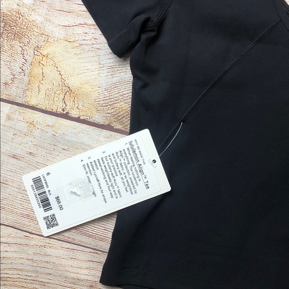 Lululemon Align Tee - Black - Picture 4 of 4